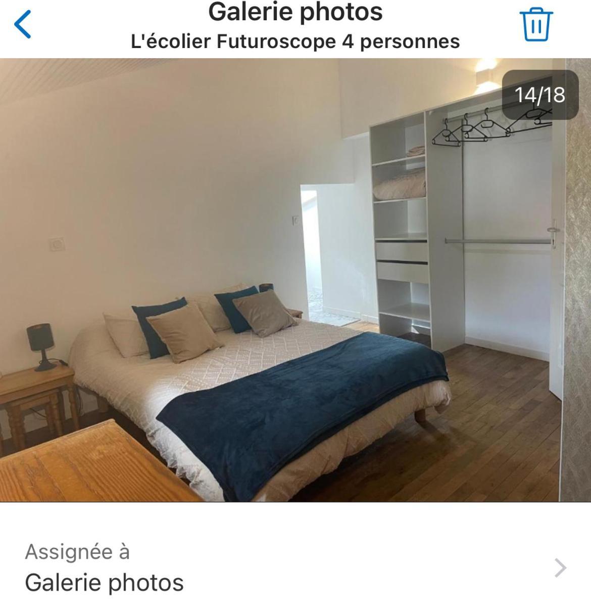 Apartament L'Ecolier Futuroscope 4 Personnes Beaumont  Zewnętrze zdjęcie