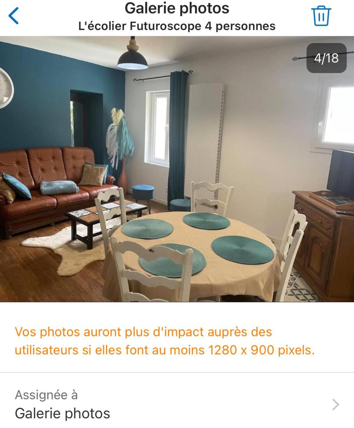 Apartament L'Ecolier Futuroscope 4 Personnes Beaumont  Zewnętrze zdjęcie