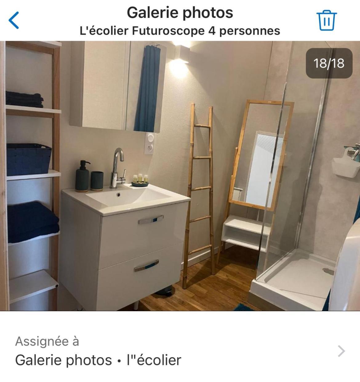 Apartament L'Ecolier Futuroscope 4 Personnes Beaumont  Zewnętrze zdjęcie